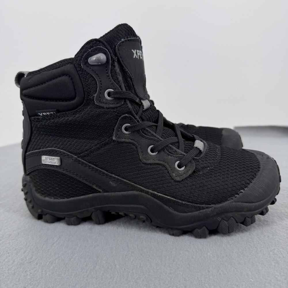 XPETI Dimo Hiking Boots Womens Size‎ 6 Black Waterproof Trail Outdoor Shoes